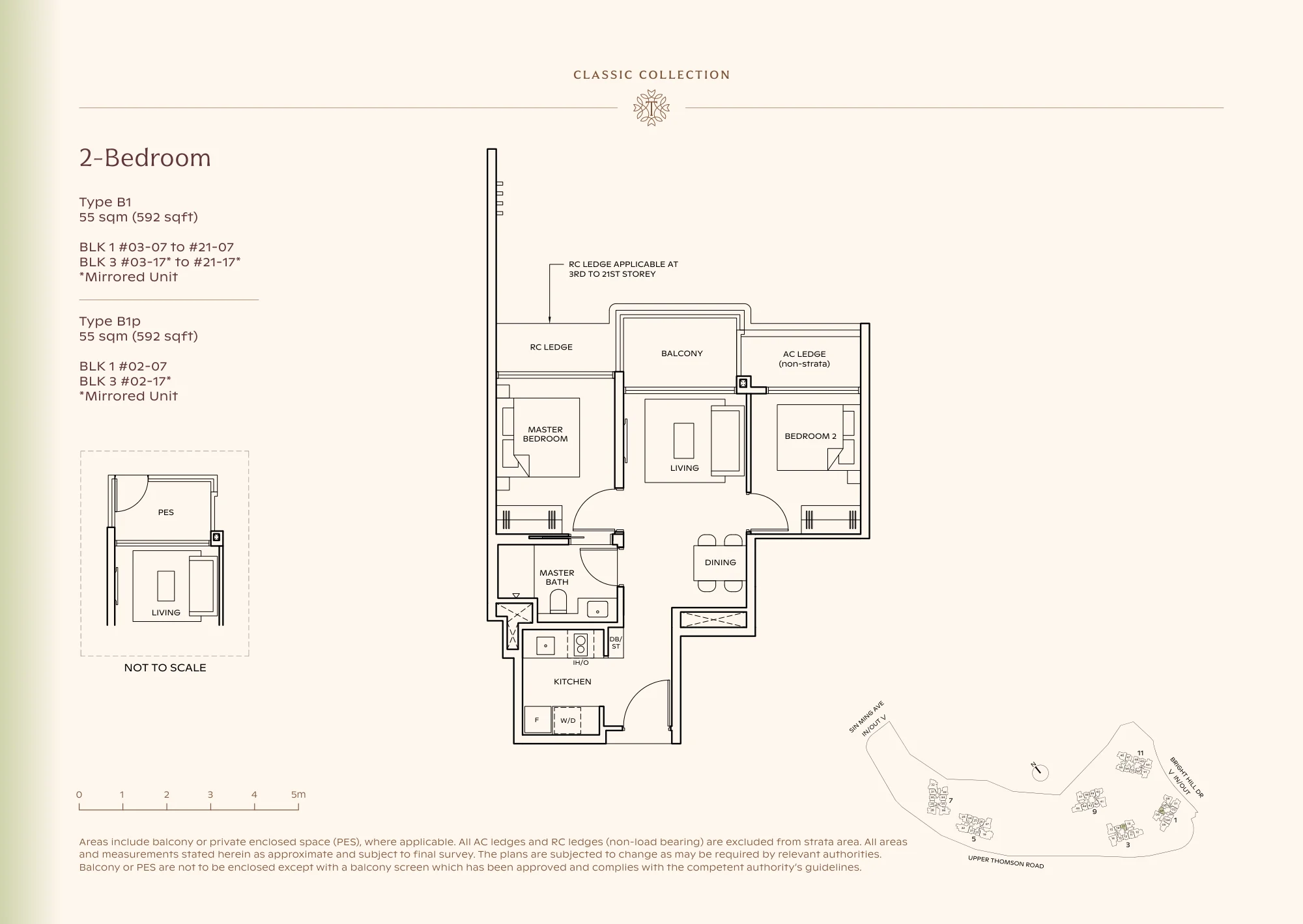 Floor plan type B1