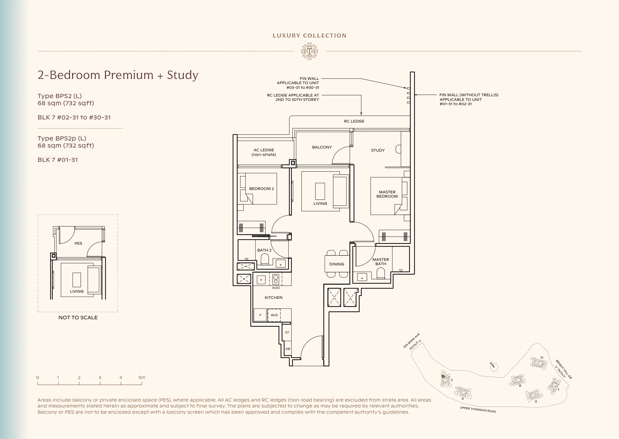 Floor plan type BPS2 (L)