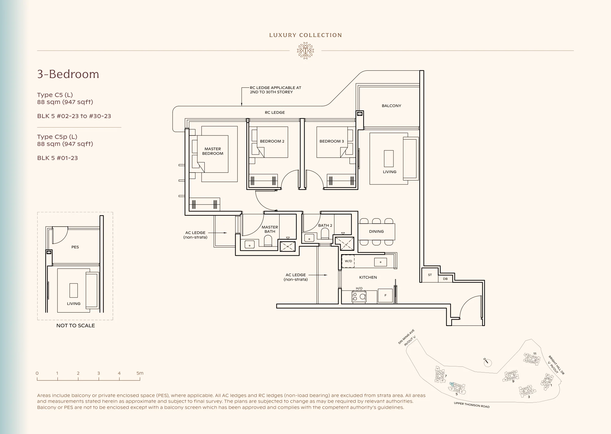 Floor plan type C5 (L)