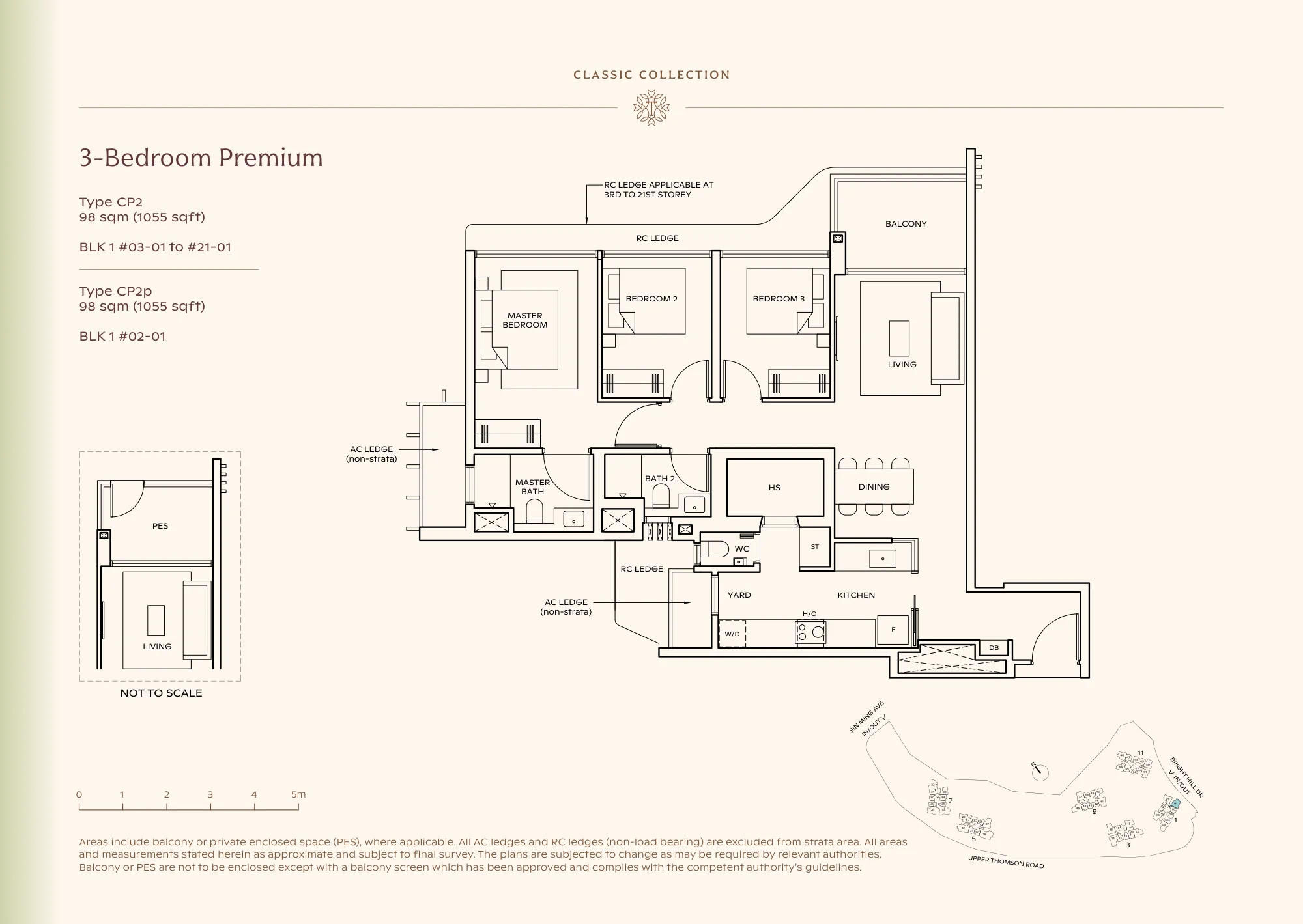 Floor plan type CP2
