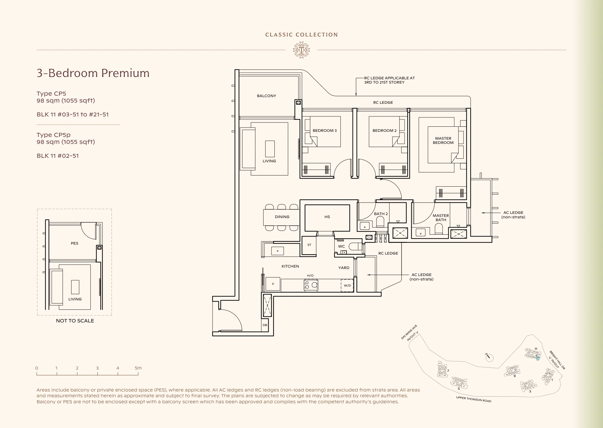 Floor plan type CP5
