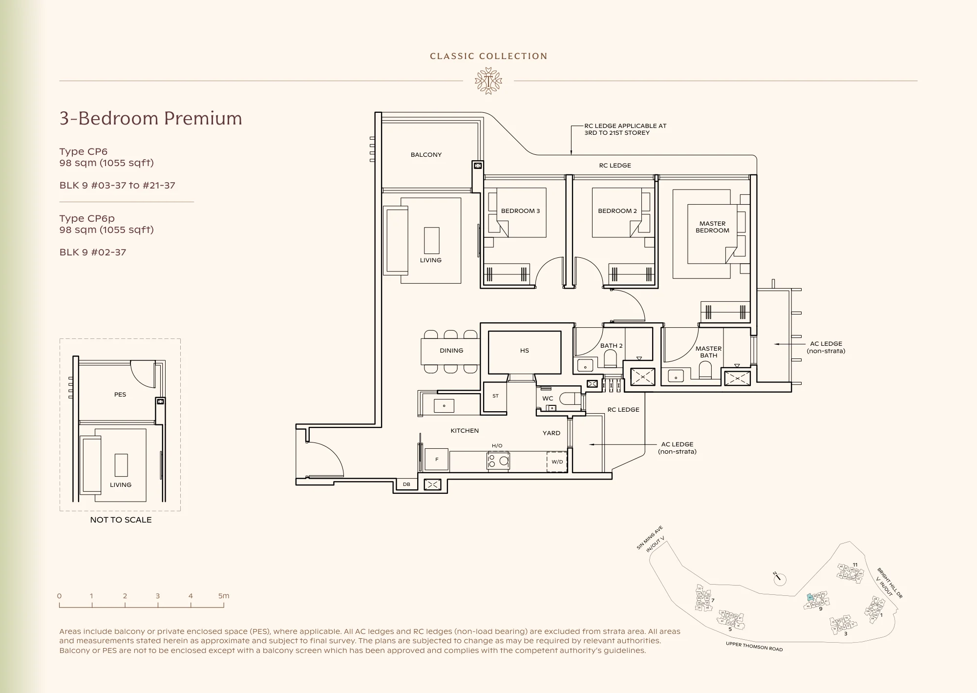 Floor plan type CP6