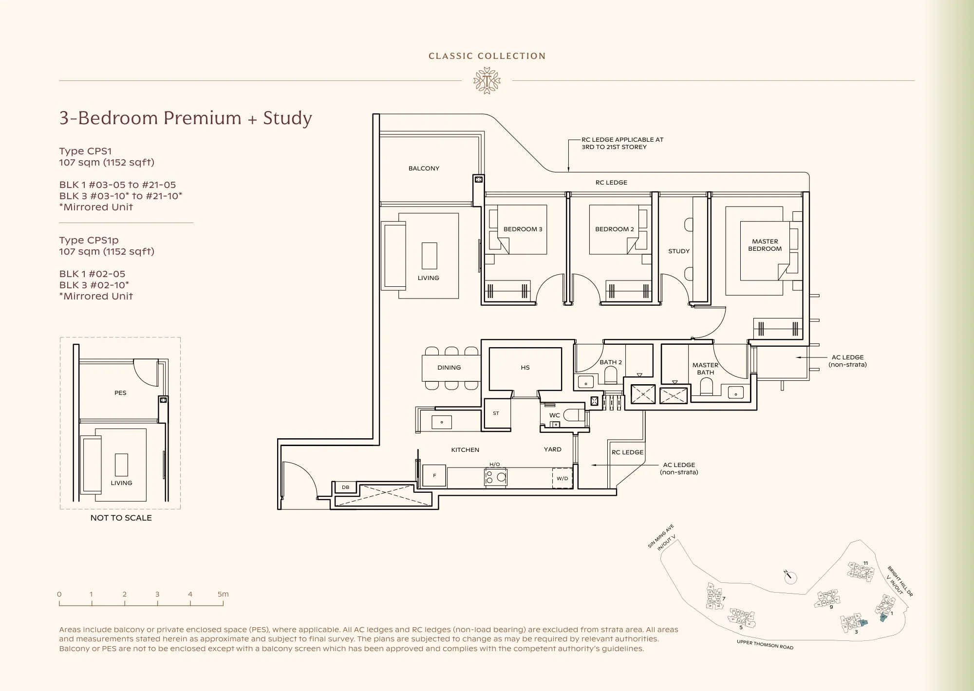 Floor plan type CPS1