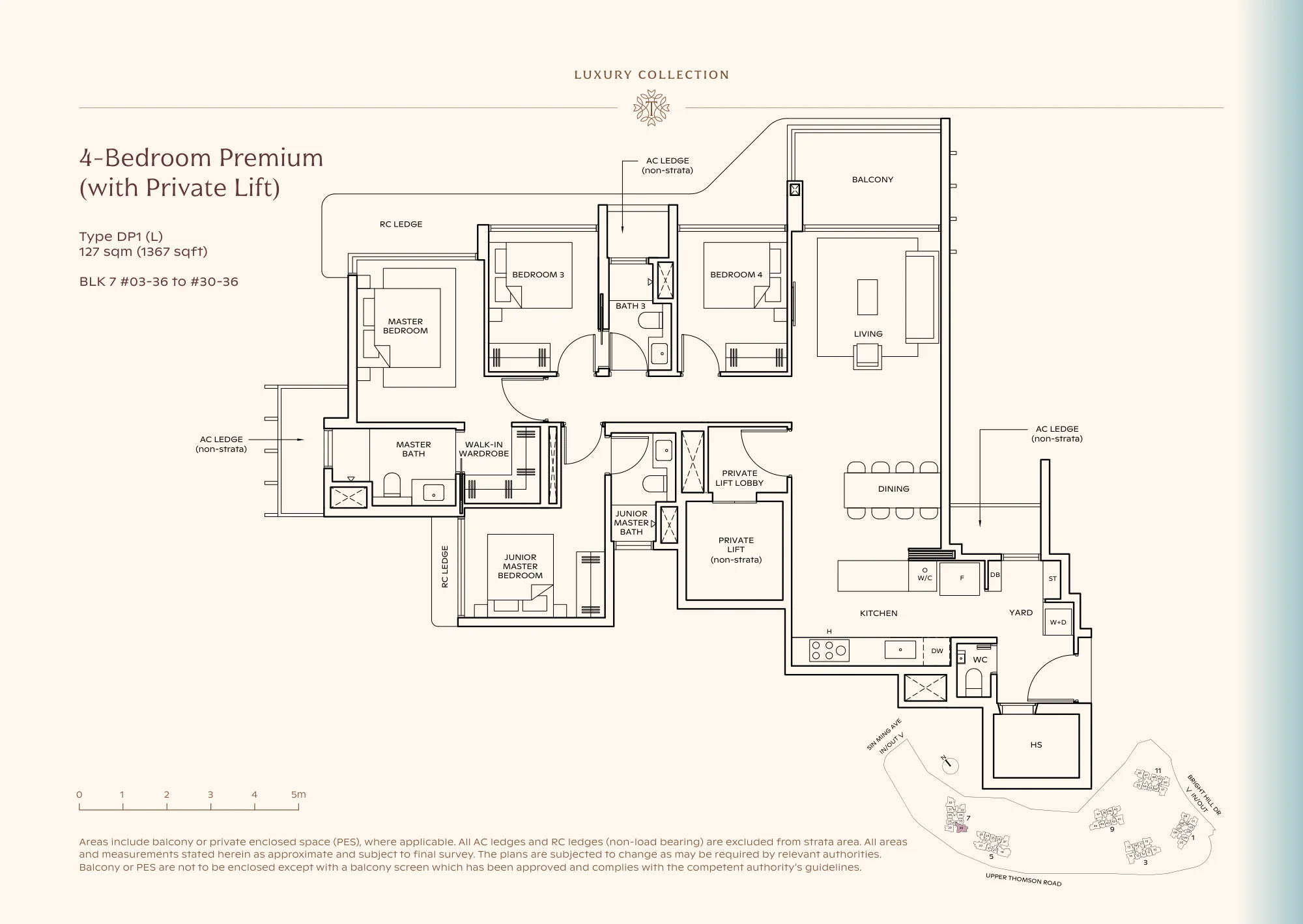 Floor plan type DP1 (L)